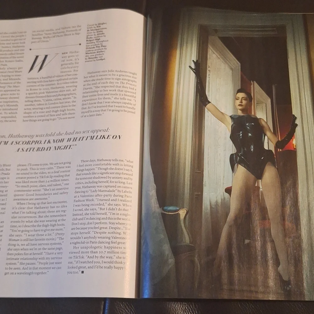 Anne Hathaway Vanity‎ Fair April 2024